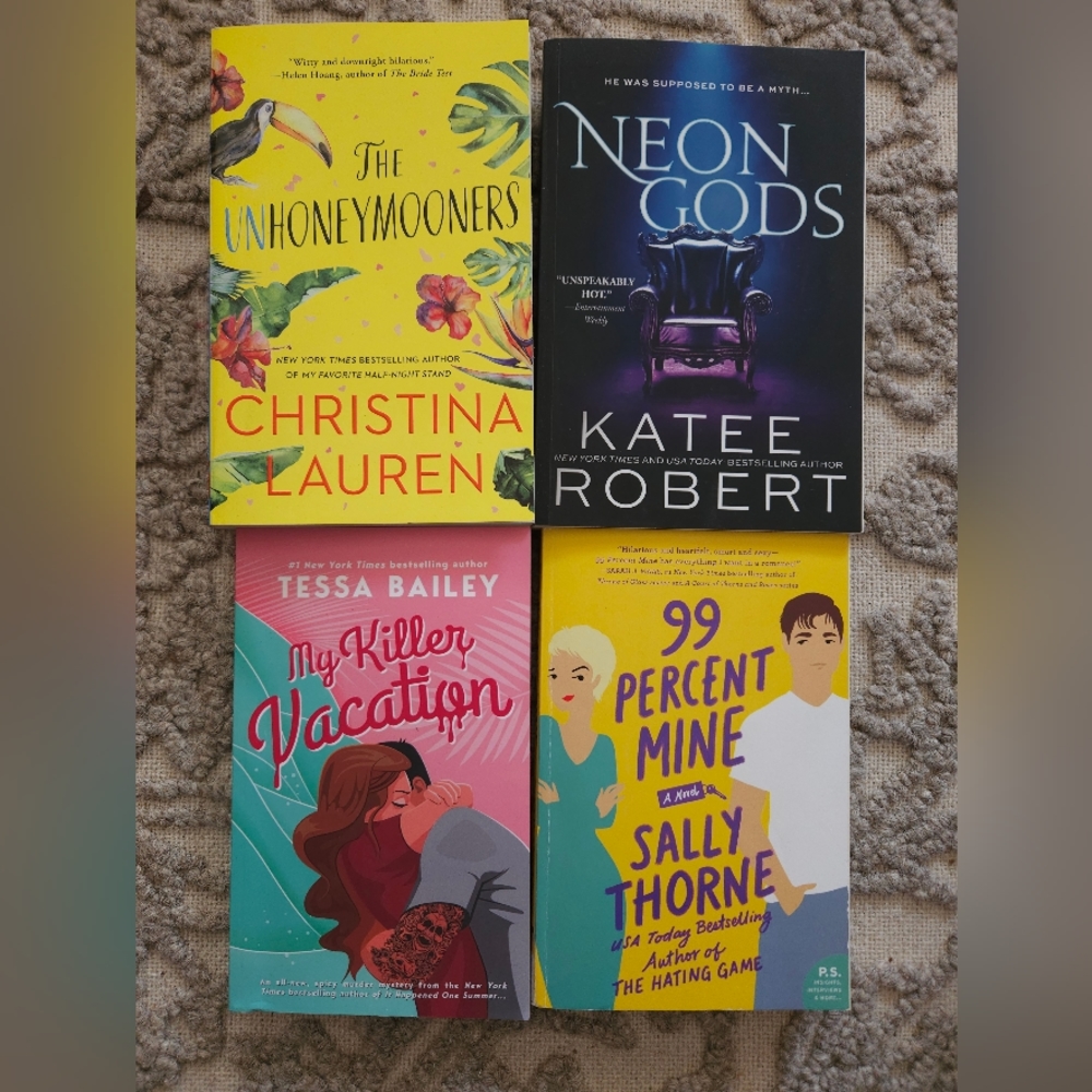 4 Romance novels